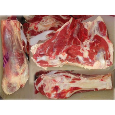 Carne de Ternera Con Hueso Caja 20kg